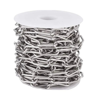 İyi fiyat Stainless Steel 316 DIN763 Standard Long Link Anchor Chain, Dia. 10mm çevrimiçi