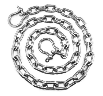 İyi fiyat Marine Chains Electric Resistance Welding 316 Stainless Steel Anchor Chain for Boats Heat Resistant çevrimiçi