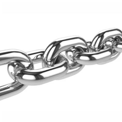 İyi fiyat Standard Heat Resistant Stainless Steel 304 DIN667 Safe Welded Link Chain Metal Chain Short Link çevrimiçi