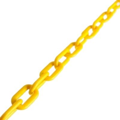 İyi fiyat Plastic Coated Warning Chain with Injection Structure and Customizable Size for Roadway Safety çevrimiçi
