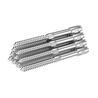 İyi fiyat Ahşap sütunlara kolay yükleme için paslanmaz çelik dökülmeyen el ipli kablo korkuluk seti çevrimiçi