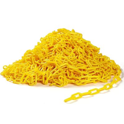 İyi fiyat Yüksek görünürlüklü PE malzemesi, yol güvenliği için enjeksiyon yapısı olan plastik bariyer zinciri çevrimiçi