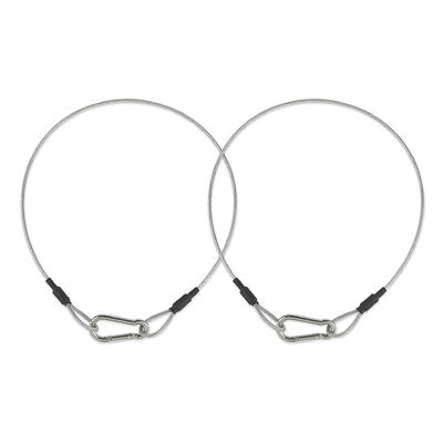 İyi fiyat Paslanmaz Çelik Tel İpi Sling Güvenlik Kablo Sling Karabiner Kilitli çevrimiçi