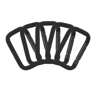 İyi fiyat Yüksek Kaliteli D Tipi Buckle Alüminyum Alaşımlı Çelik Kare Karabiner Snap Hook ile çevrimiçi