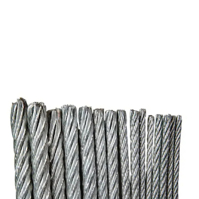 İyi fiyat 60mm 6x49WS IWRC Hot DIP Galvanizli Çelik Tel İpi Kırma Gücü 2740kN çevrimiçi