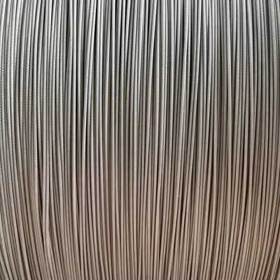 İyi fiyat PVC Kaplamalı 304 Paslanmaz Çelik Ultra İnce Tel Halat 7*7 0.6-0.8mm AiSi Standart Bükme İşlemi Diğer Uygulamalar İçin çevrimiçi
