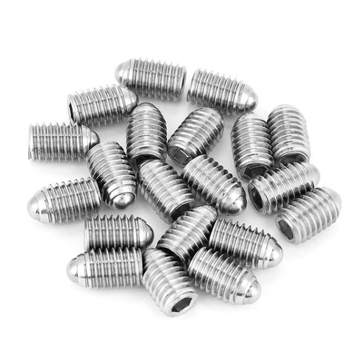 İyi fiyat 304 Paslanmaz Çelik Hex Soket Yay Top Noktası Grub Makine için vidalar çevrimiçi