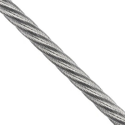 İyi fiyat 304 316 7X19 Paslanmaz Çelik Kablo Aracı 8mm SS316 7X19 Paslanmaz Çelik Kablo çevrimiçi
