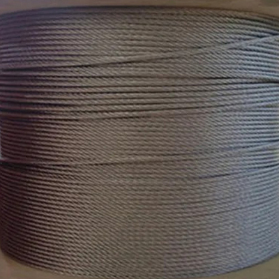 İyi fiyat Zorlu Çalışma Koşulları için Aşınmaya Dirençli 7x19 Paslanmaz Çelik Halat 6mm 304 Sınıf Kablo çevrimiçi