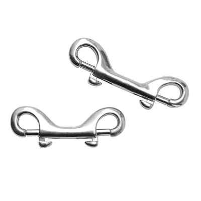 İyi fiyat Çift Sonlu Bolt Snap Hooks Paslanmaz Çelik Çift Sonlu Ağır Görevli Trigger Snaps Su Kovası/Köpek Kayısı/Evcil hayvan yem kovası için çevrimiçi
