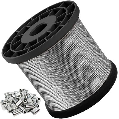 İyi fiyat AISI304/304L/316/316L paslanmaz çelik tel ipi 1x7 1x19 1x37 Yapı ve 1570Mpa germe dayanıklılığı ile çevrimiçi